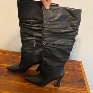 Vince Camuto Black Heeled Boots